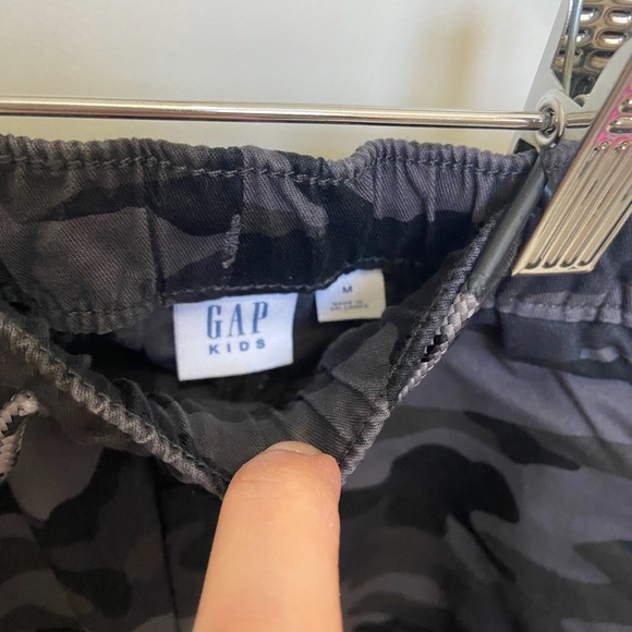GAP Kids Boys Everyday Camo Print Draw String Pull On Jogger Pants - Picture 3 of 6